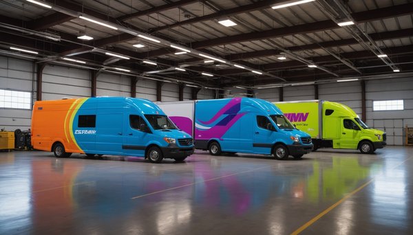 5 raisons d'adopter le covering pour vos véhicules industriels